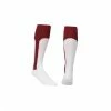 Score Sports White/Burgundy Knit Stirrup No.8110 Baseball Socks Hockey