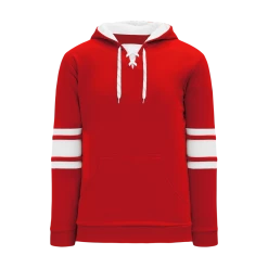 Athletic (AK) Knit Athletic Knit (AK) A1845Y-208 Youth Red/White Apparel Sweatshirt