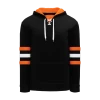 Athletic (AK) Knit Athletic Knit (AK) A1845Y-223 Youth Black/Orange/White Apparel Sweatshirt