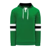 Athletic (AK) Knit Athletic Knit (AK) A1845A-376 Adult Dallas Kelly Green Apparel Sweatshirt