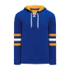 Athletic (AK) Knit Athletic Knit (AK) A1845Y-447 Youth Royal Blue/Gold/White Apparel Sweatshirt