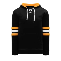 Athletic (AK) Knit Athletic Knit (AK) A1845A-498 Adult Boston Black Apparel Sweatshirt