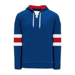 Athletic (AK) Knit Athletic Knit (AK) A1845A-812 Adult New York Rangers Royal Blue Apparel Sweatshirt