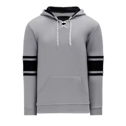 Athletic (AK) Knit Athletic Knit (AK) A1845Y-920 Youth Heather Grey/Black Apparel Sweatshirt