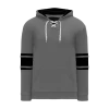 Athletic (AK) Knit Athletic Knit (AK) A1845Y-930 Youth Heather Charcoal Grey/Black Apparel Sweatshirt