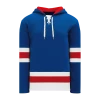 Athletic (AK) Knit Athletic Knit (AK) A1850-812 New York Rangers Royal Blue Apparel Sweatshirt