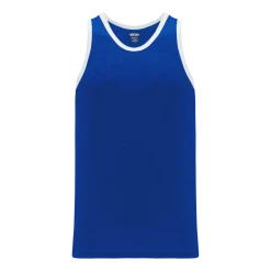Athletic (AK) Knit Athletic Knit (AK) B1325M-206 Mens Royal Blue/White League Basketball Jersey Hockey
