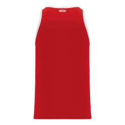 Athletic (AK) Knit Athletic Knit (AK) B1325L-208 Ladies Red/White League Basketball Jersey Hockey