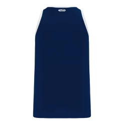 Athletic (AK) Knit Athletic Knit (AK) B1325L-216 Ladies Navy/White League Basketball Jersey
