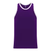 Athletic (AK) Knit Hockey Athletic Knit (AK) B1325M-220 Mens Purple/White League Basketball Jersey