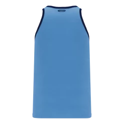 Athletic (AK) Knit Hockey Athletic Knit (AK) B1325M-232 Mens Sky Blue/Navy League Basketball Jersey