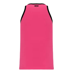 Athletic (AK) Knit Athletic Knit (AK) B1325L-276 Ladies Pink/Black League Basketball Jersey