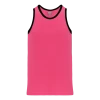Athletic (AK) Knit Hockey Athletic Knit (AK) B1325M-276 Mens Pink/Black League Basketball Jersey