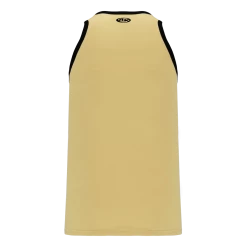 Athletic (AK) Knit Athletic Knit (AK) B1325L-282 Ladies Vegas Gold/Black League Basketball Jersey