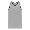 Athletic (AK) Knit Athletic Knit (AK) B1325M-822 Mens Grey/Black League Basketball Jersey Hockey