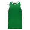 Athletic (AK) Knit Hockey Athletic Knit (AK) B1710A-210 Adult Kelly Green/White Pro Basketball Jersey