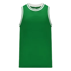 Athletic (AK) Knit Hockey Athletic Knit (AK) B1710A-210 Adult Kelly Green/White Pro Basketball Jersey