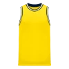 Athletic (AK) Knit Hockey Athletic Knit (AK) B1710A-255 Adult Maize/Navy/White Pro Basketball Jersey
