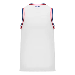 Athletic (AK) Knit Hockey Athletic Knit (AK) B1710Y-335 Youth White/Royal Blue/Red Pro Basketball Jersey