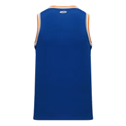 Athletic (AK) Knit Hockey Athletic Knit (AK) B1710Y-485 Youth Royal Blue/Orange/White/Grey Pro Basketball Jersey