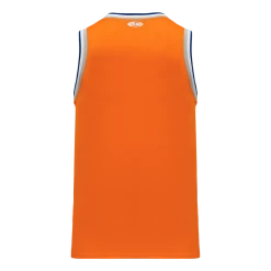 Athletic (AK) Knit Hockey Athletic Knit (AK) B1710A-486 Adult Orange/Royal Blue/White/Grey Pro Basketball Jersey