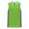 Athletic (AK) Knit Hockey Athletic Knit (AK) B1715Y-107 Youth Lime Green/Black/White Pro Basketball Jersey