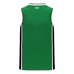 Athletic (AK) Knit Athletic Knit (AK) B1715Y-440 Youth Kelly Green/Black/White Pro Basketball Jersey