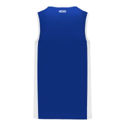 Athletic (AK) Knit Athletic Knit (AK) B2115M-206 Mens Royal Blue/White Pro Basketball Jersey Hockey