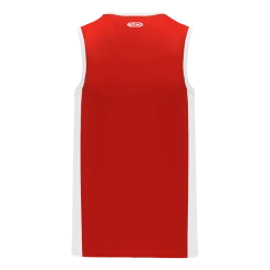 Athletic (AK) Knit Athletic Knit (AK) B2115L-208 Ladies Red/White Pro Basketball Jersey