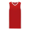 Athletic (AK) Knit Hockey Athletic Knit (AK) B2115M-208 Mens Red/White Pro Basketball Jersey