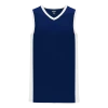 Athletic (AK) Knit Athletic Knit (AK) B2115M-216 Mens Navy/White Pro Basketball Jersey Hockey