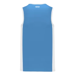 Athletic (AK) Knit Athletic Knit (AK) B2115L-227 Ladies Sky Blue/White Pro Basketball Jersey