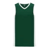 Athletic (AK) Knit Athletic Knit (AK) B2115L-260 Ladies Dark Green/White Pro Basketball Jersey Hockey