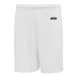 Athletic (AK) Knit Athletic Knit (AK) BAS1300L-000 Ladies White Baseball Shorts