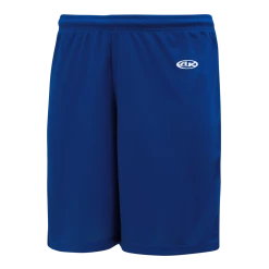 Athletic (AK) Knit Athletic Knit (AK) BAS1300L-002 Ladies Royal Blue Baseball Shorts