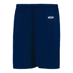Athletic (AK) Knit Athletic Knit (AK) BAS1300L-004 Ladies Navy Baseball Shorts