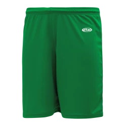 Athletic (AK) Knit Athletic Knit (AK) BAS1300M-007 Mens Kelly Green Baseball Shorts