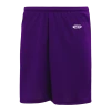 Athletic (AK) Knit Athletic Knit (AK) BAS1300L-010 Ladies Purple Baseball Shorts