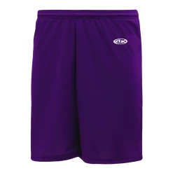 Athletic (AK) Knit Athletic Knit (AK) BAS1300L-010 Ladies Purple Baseball Shorts
