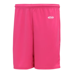 Athletic (AK) Knit Athletic Knit (AK) BAS1300L-014 Ladies Pink Baseball Shorts
