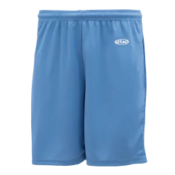 Athletic (AK) Knit Athletic Knit (AK) BAS1300Y-018 Youth Sky Blue Baseball Shorts