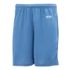 Athletic (AK) Knit Athletic Knit (AK) BAS1300L-018 Ladies Sky Blue Baseball Shorts