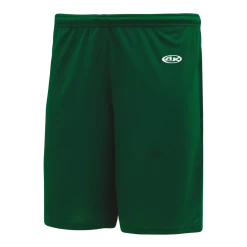 Athletic (AK) Knit Athletic Knit (AK) BAS1300Y-029 Youth Dark Green Baseball Shorts