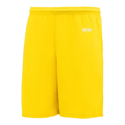Athletic (AK) Knit Athletic Knit (AK) BAS1300L-055 Ladies Maize Baseball Shorts