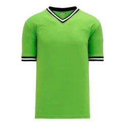 Athletic (AK) Knit Athletic Knit (AK) V1333Y-107 Youth Lime Green/Black/White Volleyball Jersey Hockey