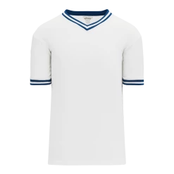 Athletic (AK) Knit Hockey Athletic Knit (AK) S1333A-207 Adult White/Royal Blue Soccer Jersey