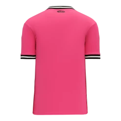 Athletic (AK) Knit Athletic Knit (AK) BA1333Y-272 Youth Pink/Black/White Pullover Baseball Jersey