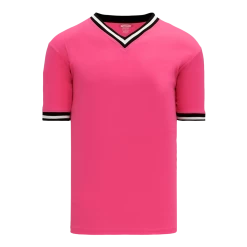 Athletic (AK) Knit Athletic Knit (AK) V1333A-272 Adult Pink/Black/White Volleyball Jersey