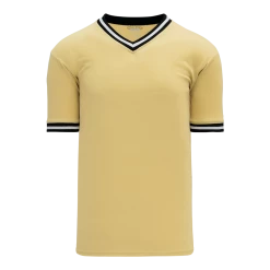 Athletic (AK) Knit Athletic Knit (AK) S1333Y-281 Youth Vegas Gold/Black/White Soccer Jersey Hockey