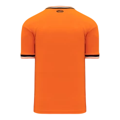 Athletic (AK) Knit Athletic Knit (AK) S1333A-330 Adult Orange/Black/White Soccer Jersey Hockey